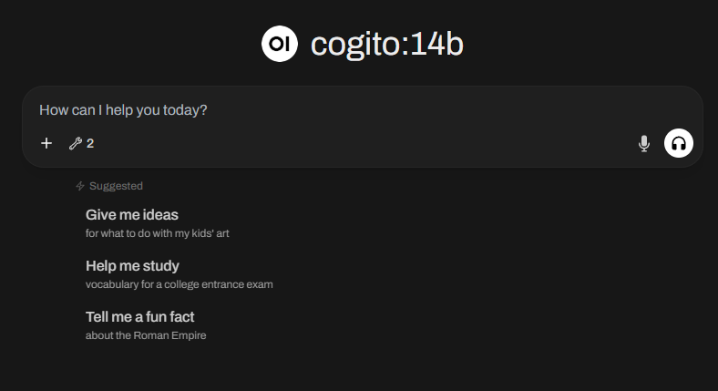 OWUI tools count shown